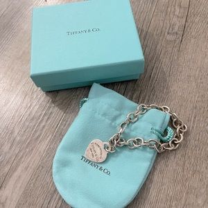 Tiffany & Co. Heart Tag Charm Bracelet